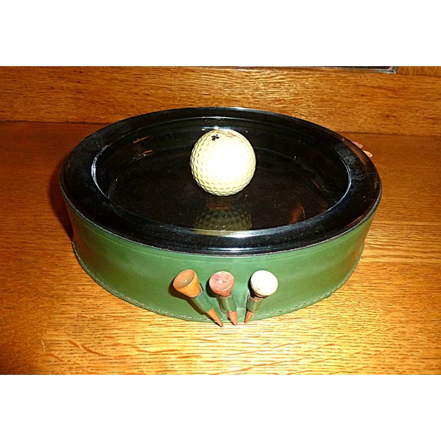 Mid-Century Modern Vintage Golf Cigar Ashtray For Sale - Image 3 of 13