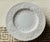 1930s Spode Savoy Cabbage Leaf Embossed White Dinner Plates — English Bone China, Set of 4 For Sale - Image 11 of 18