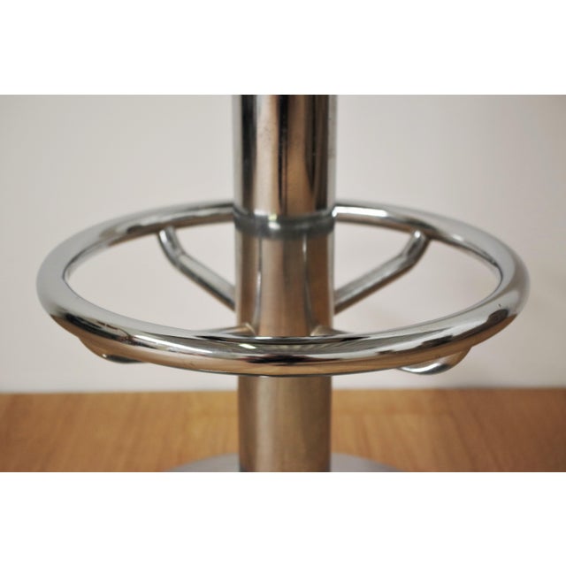 Chrome Rotating Stool, 1990s For Sale - Image 18 of 18