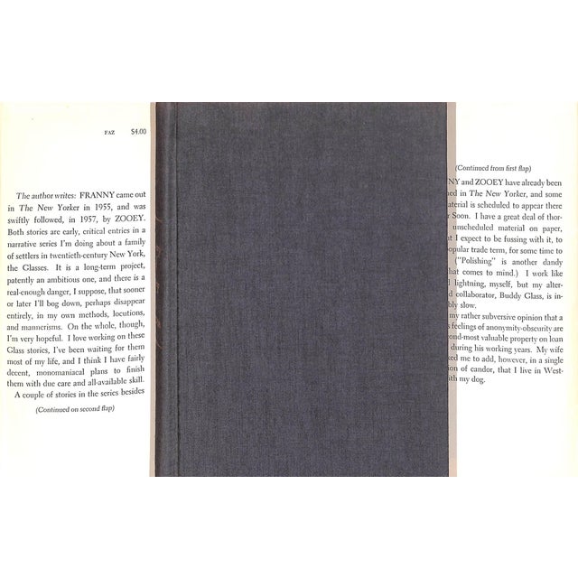 SALINGER, J.D. [201] pp. Little, Brown and Company 1961 Sixth Printing 8 1/4" x 5 3/4" w/ $4.00 non price-clipped front...