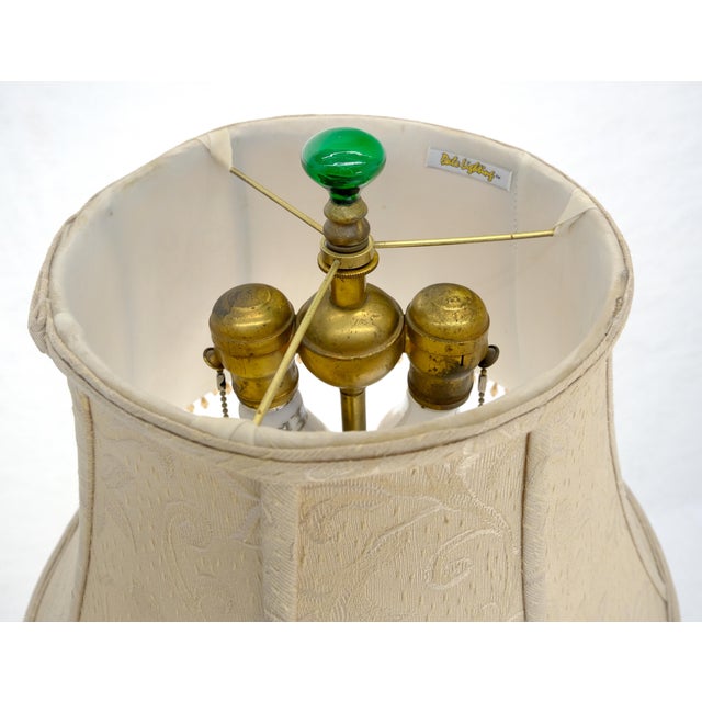 Very Fine Art Deco Style c1920s Onyx Base Floor Lamp For Sale - Image 17 of 18