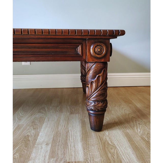 Ralph Lauren Vintage Ralph Lauren Dutton Safari Cocktail Coffee Table For Sale - Image 4 of 18