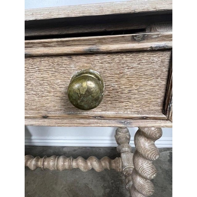 19th Century Jacobean Style Table With Drawer For Sale - Image 13 of 15