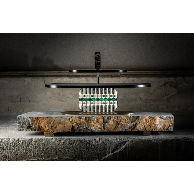 Contemporary Maniace Coffee Table by Elena Salmistraro for Lithea For Sale - Image 3 of 5