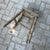 Tan 19th Century English Rustic Weathered Wooden Stool With Turned Legs For Sale - Image 8 of 11