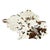 Animal Skin Vintage White Cowhide Rug, 1960s For Sale - Image 7 of 8