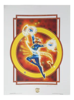 "The Dazzler", 1987, Offset Lithograph by Frank Cirocco