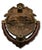 Large Size - Outstanding Authentic Antique Victorian Solid Bronze Medusa - Gorgon Door Knocker Circa Late 19th Century For Sale - Image 15 of 17