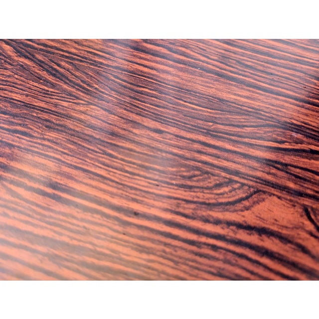 Mid-Century Modern Dutch Silver-Plated and Mahogany Serving Tray by Hooijkaas of Schoonhoven, 1950s For Sale - Image 9 of 18