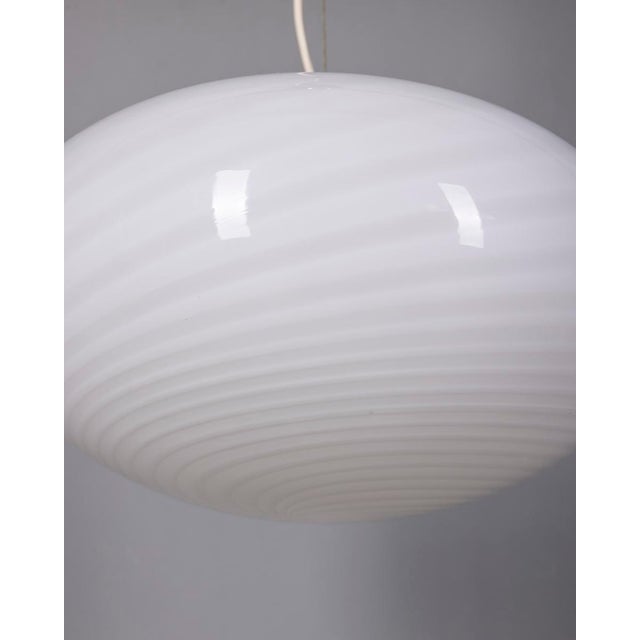 Vintage Italian Murano Glass Chandelier, 1970s For Sale - Image 6 of 8