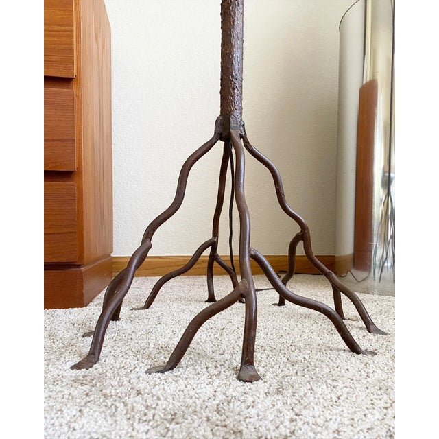 Welded Iron Branch-Like Floor Lamp For Sale - Image 10 of 11