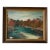 70's Mrs. c.a. Kercher Dayton, Ohio Vintage Autumn River Landscape Painting, Framed For Sale