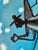 Ceramic 1940s Mid Century Modern Italian Cubist Ceramic Platter Fisherman With Stars Moonlight and Cat in Bright Blue Glaze For Sale - Image 7 of 10