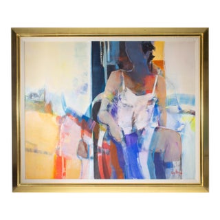 “La Caraco” Acrylic on Canvas Painting By For Sale