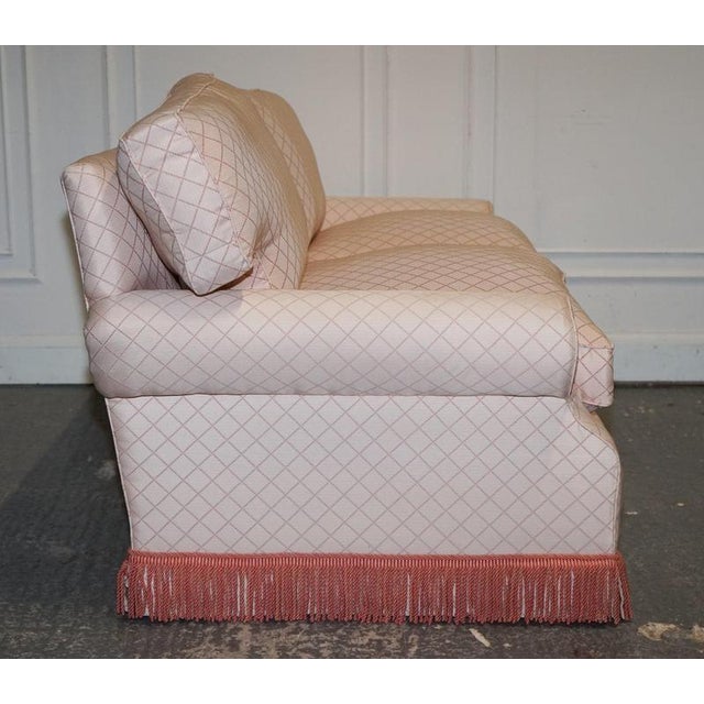 English Country House 2-Seater Sofa Bed with Feather Filled Cushions For Sale - Image 14 of 18