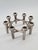 Scandinavian Modular Cast Aluminum Candleholders, Germany, 1970s, Set of 2 For Sale - Image 10 of 11