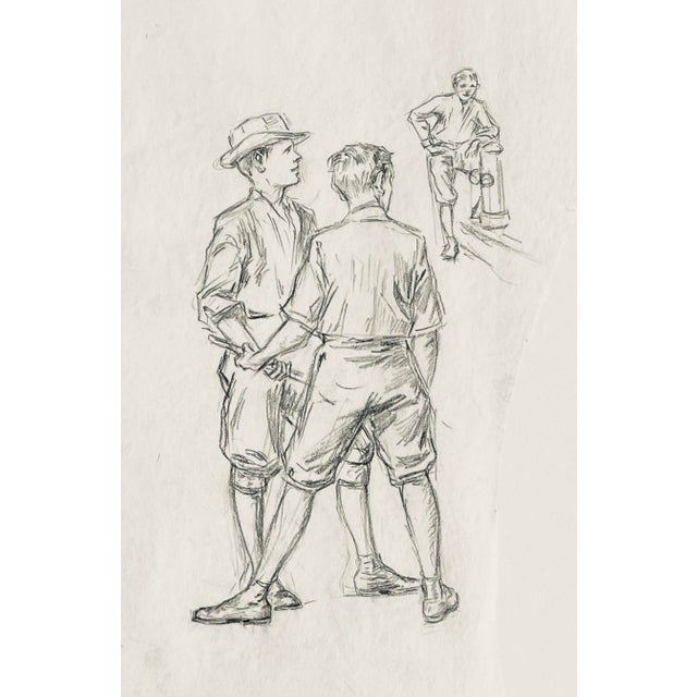 George Timothy Tobin (1864–1956) was an American illustrator and artist. Estate sticker on the back of its mat. Tobin was...