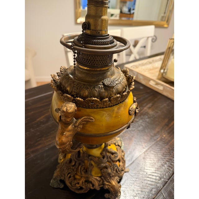 Antique Figural Rochester Lamp Company New Rochester Lamp. For Sale - Image 4 of 18