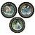 Magical Fairy Tales Plates by Gere Fauth, 1969, Set of 3 For Sale