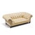George Smith Early Victorian Chesterfield Tufted Leather Sofa For Sale - Image 9 of 10