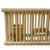 The item in the image is a vintage Chinese cricket cage, meticulously hand-carved from ox bone or cow bone. Historically...