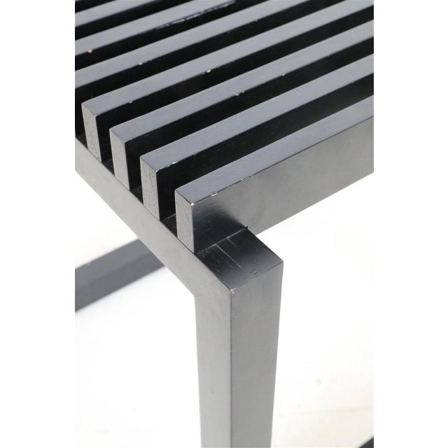 Black Vintage Cutter Stool and Box by Niels Hvass for Trip Trap, 1990s, Set of 2 For Sale - Image 8 of 13