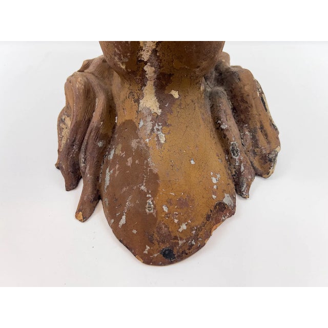 French Antique French Butcher's Advertising Trade Sign For Sale - Image 3 of 10