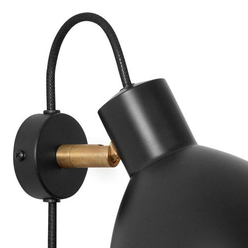 Black KH#1 Wall Lamp by Sabina Grubbeson for Konsthantverk For Sale - Image 3 of 7