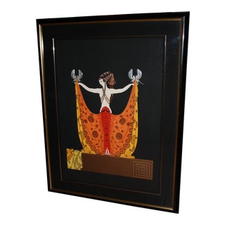 Erte “Venus” Ltd. Ed. Serigraph Print, Signed and Numbered by Hand by Erte, Artist For Sale