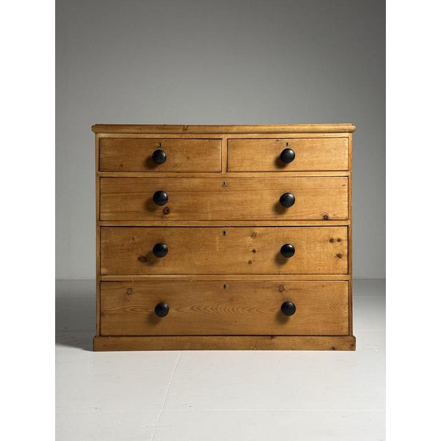 Pine Chest of Drawers, 19th Century For Sale - Image 14 of 15