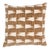 Schumacher x David Kaihoi Tutsi 20" Pillow in Natural/Ivory For Sale