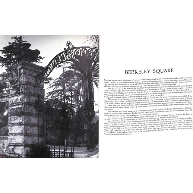 "Mansions of Los Angeles" 1965 Regan, Michael For Sale - Image 11 of 12