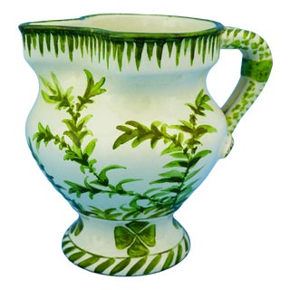 Jug Vase by Guido Robiati for the Lodi Lombard Ceramics Factory, 1930s For Sale
