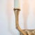 Modernist Brutalist 24-Karat Yellow Gold Gilded Two-Arm Branch Sconces - a Pair For Sale - Image 11 of 12