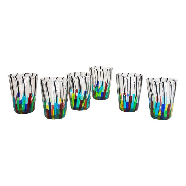 Ribes Collectable Glasses by Mariana Iskra, Set of 6 For Sale