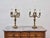 19th Century Bronze Candelabra Lamps, Set of 2 For Sale - Image 3 of 16