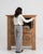 1970s Oak Brutalist Cabinet For Sale - Image 13 of 17