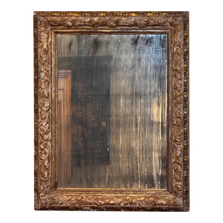 19th Century Gilt Gesso Framed Mirror For Sale