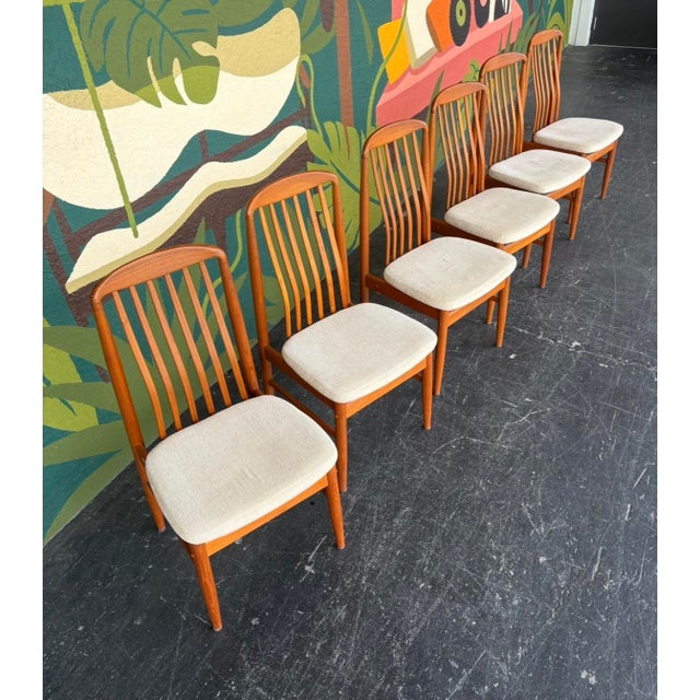 Late 20th Century Danish Teak Benny Linden Dining Set For Sale - Image 5 of 16