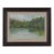 French Plein Air Landscape Oil Painting Framed For Sale