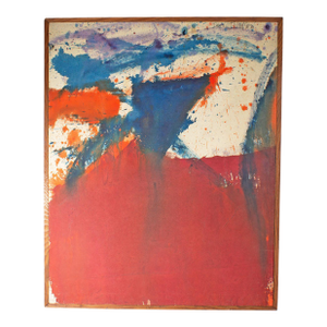 Abstract Oil on Canvas Painting by James Johnson