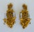 2020s Myran Allan Luxury Lighting Italian Small Carved Wood Gold Wall Sconces Pair For Sale - Image 5 of 5