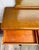1940s John Stuart Blonde Wood 3-Piece Vanity, Mirror & Bentwood Stool For Sale - Image 10 of 18