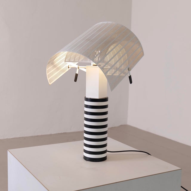 Contemporary Vintage Shogun Lamp by Mario Botta for Artemide, 1980s For Sale - Image 3 of 13
