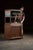 c. 1910s-1920s; Ward Corby Co. - Chicago, IL Early 20th-century oak display case featuring original painted glass. Once a...