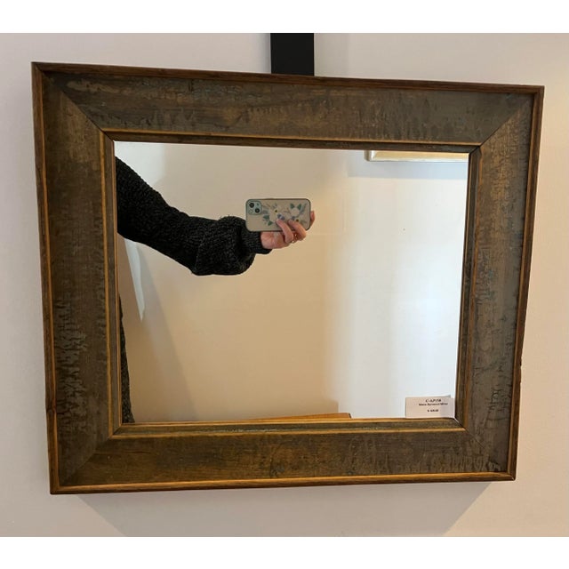 Contemporary Maine Barnwood Wall Mirror For Sale - Image 12 of 12