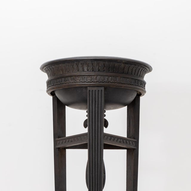 Exquisite cast iron piece attributed to the Royal Iron Foundry in Berlin or Gleiwitz, with a design likely influenced by...