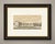 This antique print of the Alfort veterinary school shows the Ecole Veterinaire d'Alfort in the Seine, drawn and...