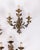 Vintage Italian Floral Wall Lamps in Iron and Porcelain, 1950s, Set of 3 For Sale - Image 13 of 16