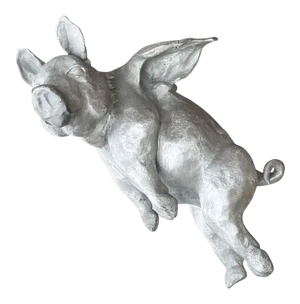 2014 "If Pigs Could Fly" by Giuseppe Palumbo Sculpture